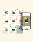 The Scrapbook-Style Instagram Canva Templates