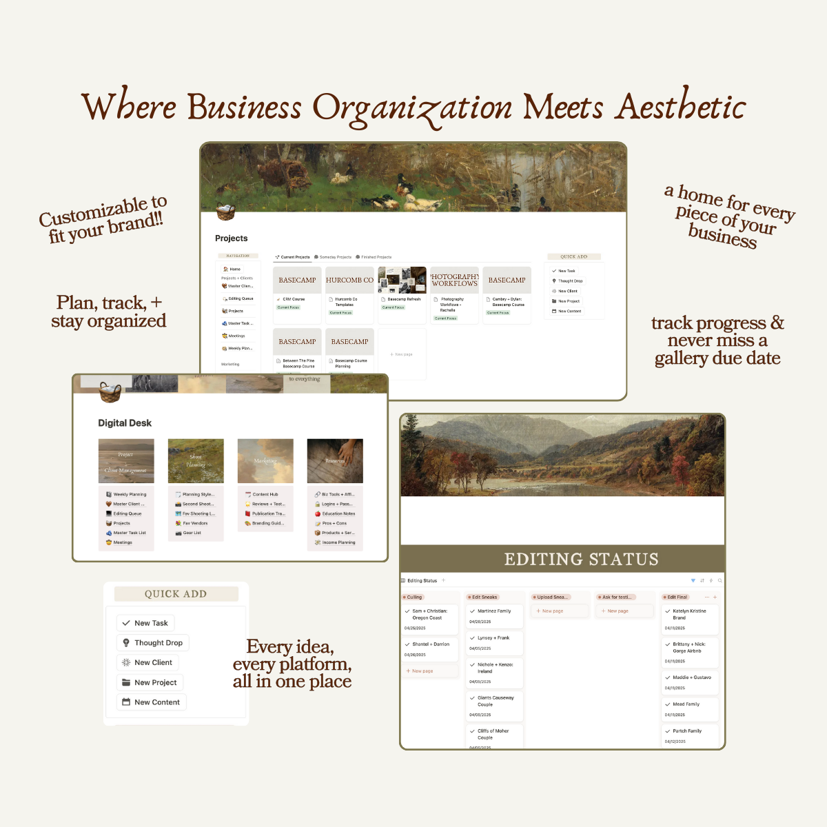 Notion Template for Creatives