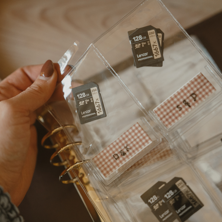 card binder organizer Memory Card Organizer Vol 2 – Dawn Photo Education